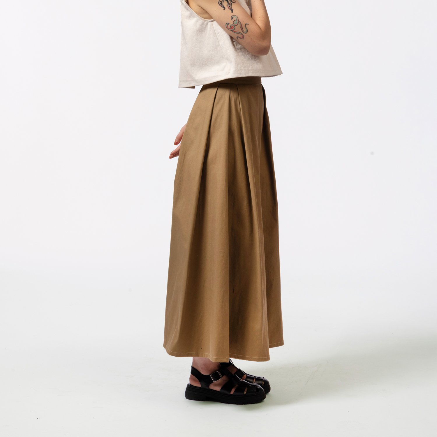 Relaxed elastic waistband pant sewing pattern PDF | | Open Studio